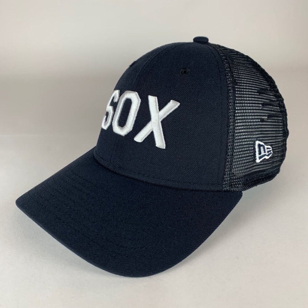 Wenatchee Apple Sox Navy Blue New Era 9fifty Snapback Trucker Hat